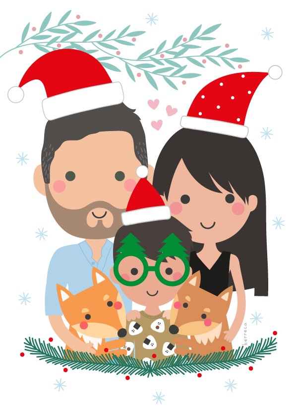 Dibujo personalizado digital de 5 personajes - Imagen 2