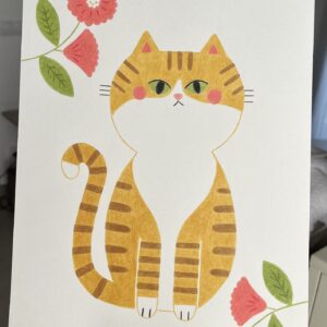 Retrato original de tu mascota a lápices de colores (A4)
